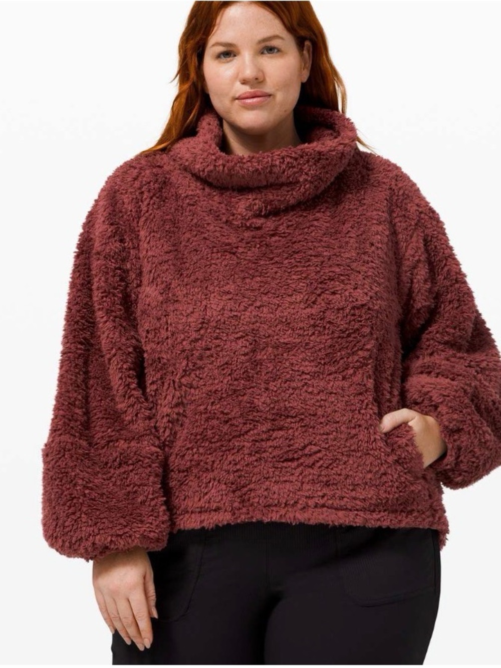 lululemon athletica Warm Restore Sherpa Pullover